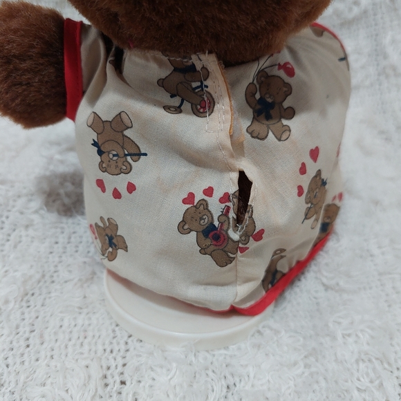 Vintage 1986 Applause Bosco Musical Bedtime Teddy Bear Plush - Picture 3 of 9